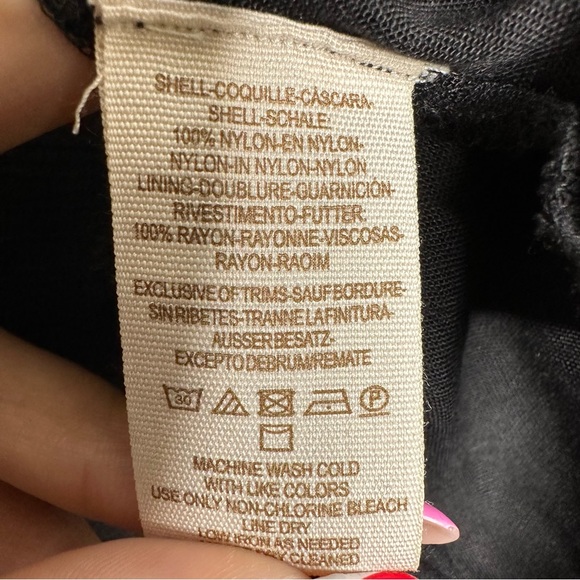 FREE PEOPLE YOU AND I FRILL MINI DRESS Sz 12 - Picture 10 of 10